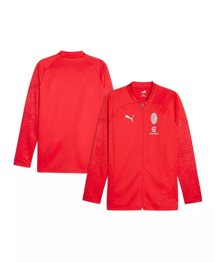 Men's Red AC Milan 2023/24 Full-Zip Training Top Red - 1