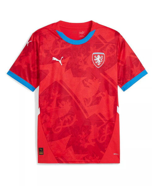 Men's Red Czech Republic National Team 2024 Home Replica Jersey Red - 2