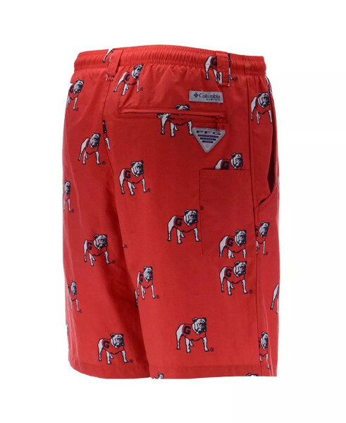 Men's Red Georgia Bulldogs Big and Tall Backcast Shorts Red - 2