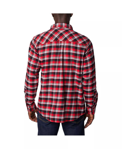 Men's Red Georgia Bulldogs Flare Gun Flannel Long Sleeve Shirt Red - 2