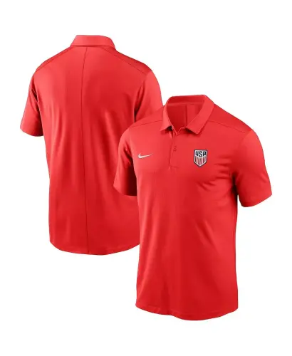 Men's Red USMNT Victory Performance Polo Shirt - NIKE (1)