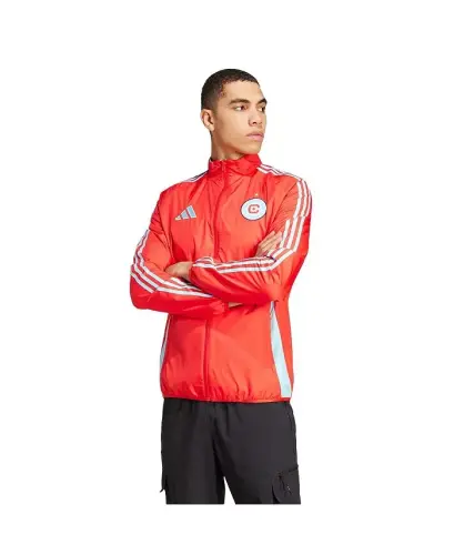 Men's Red/Light Blue Chicago Fire 2025 Anthem Reversible Full-Zip Jacket-Red, Light Blue - 3