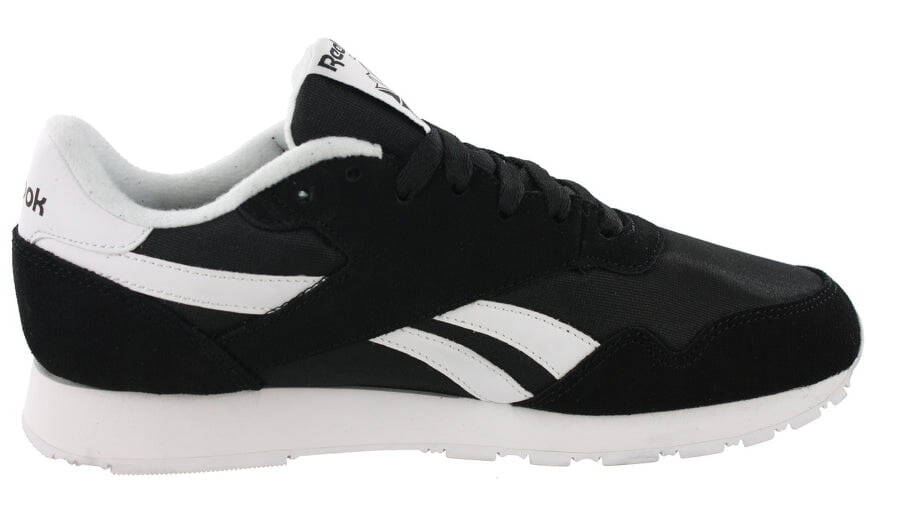 Mens Reebok REEBOK ROYAL NYLON Shoe Size: 12 Us-Black - Black - White Running - 2