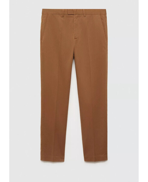 Men's Regular Cotton Pants Caramel - 1