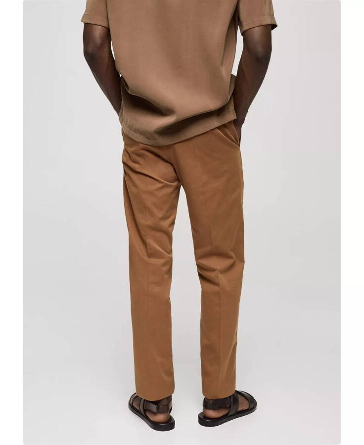 Men's Regular Cotton Pants Caramel - 6