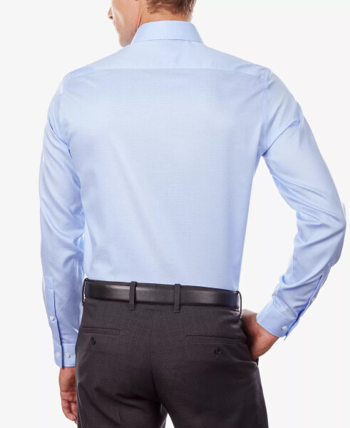 Men's Regular Fit Airsoft Non-Iron Performance Dress Shirt Powder Blue - 2