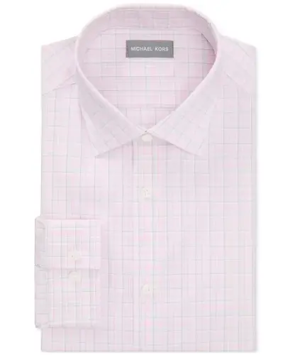Men's Regular-Fit Check Dress Shirt - 4
