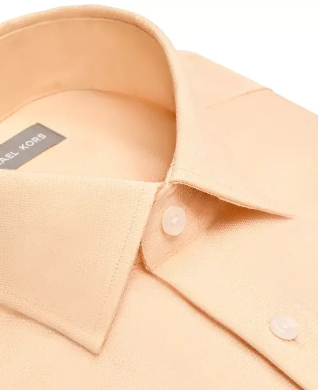 Men's Regular Fit Comfort Stretch Dress Shirt - 5