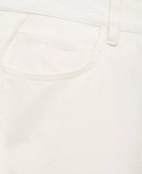 Men's Regular-Fit Corduroy Pants Off White - 3