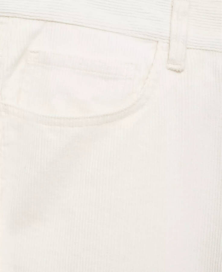 Men's Regular-Fit Corduroy Pants Off White - 3