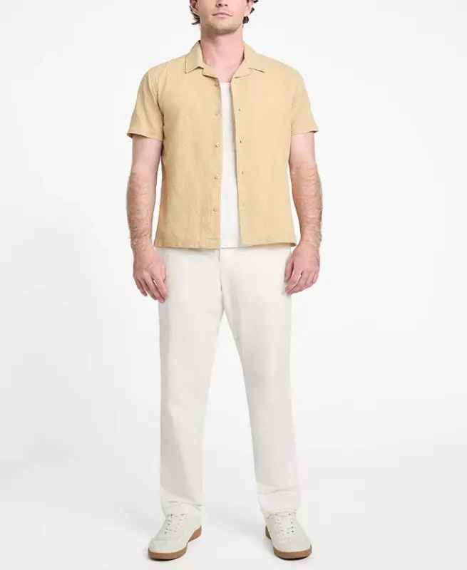 Men's Regular-Fit Dobby Shirt - 7