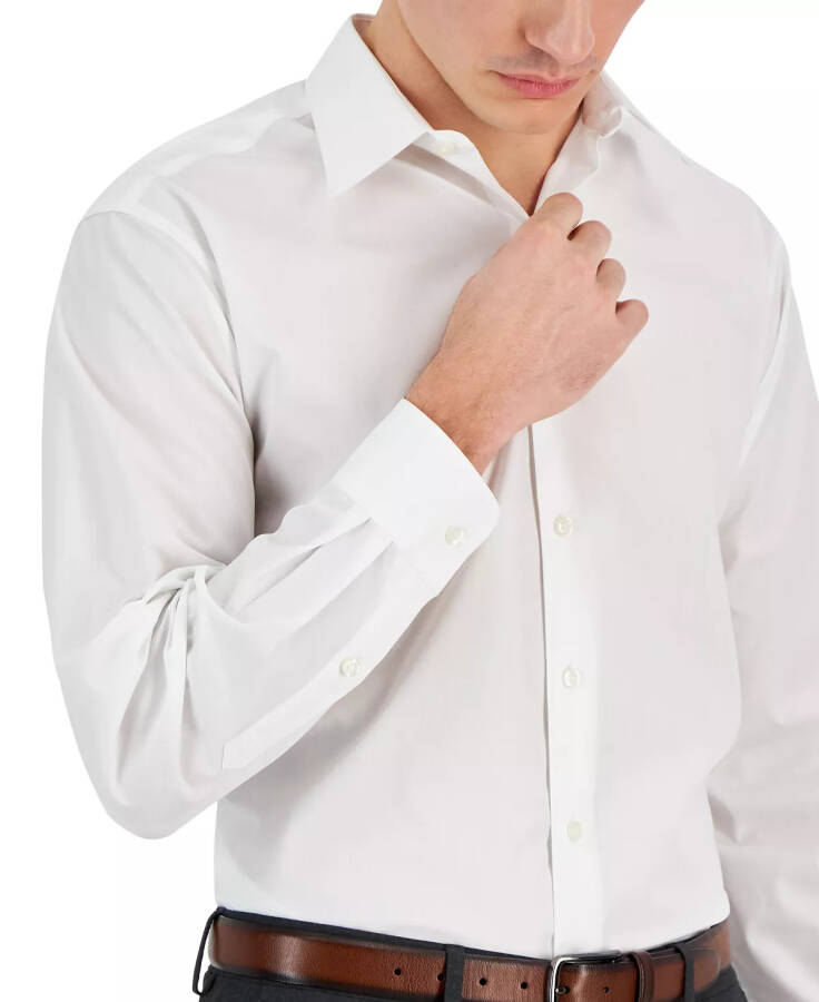 Men's Regular-Fit Dress Shirt, Created for Modazone Bright White - 9