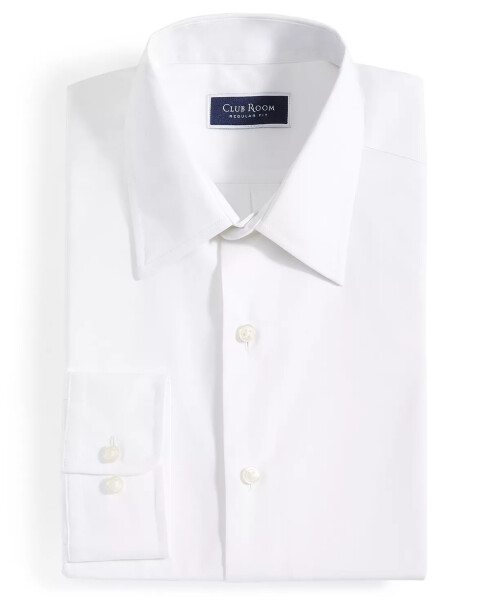 Men's Regular-Fit Dress Shirt, Created for Modazone Bright White - 11