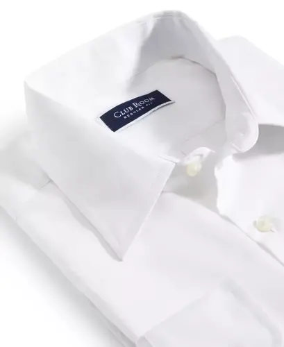Men's Regular-Fit Dress Shirt, Created for Modazone - Bright White - 4