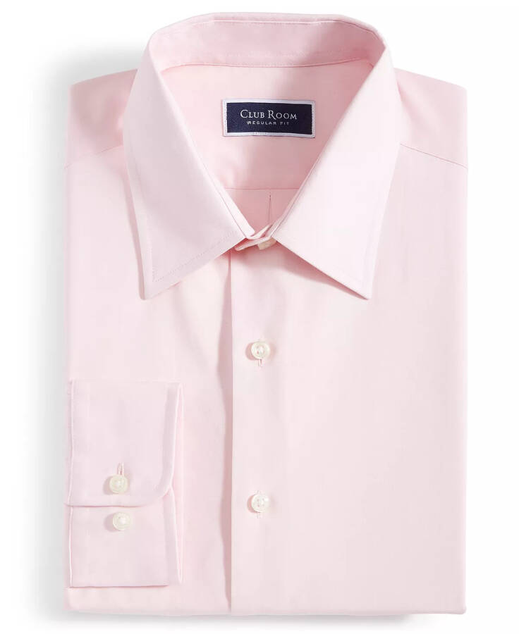 Men's Regular-Fit Dress Shirt, Created for Modazone Parfait Pink - 6