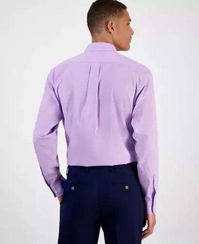 Men's Regular-Fit Dress Shirt, Created for Modazone - Purple Roses - CLUB ROOM (1)