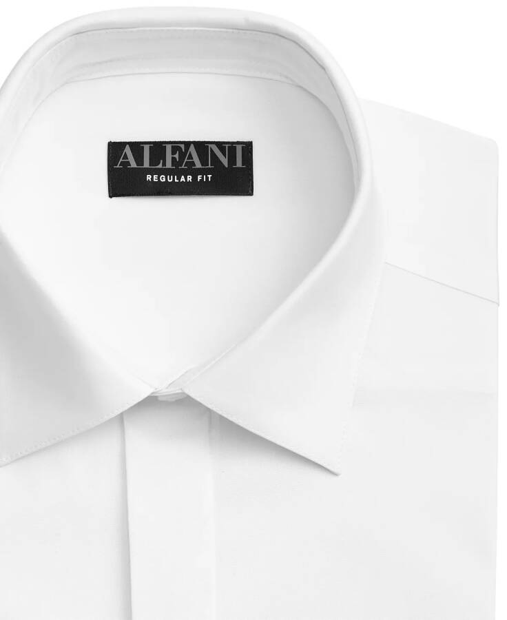 Men's Regular Fit Formal Convertible-Cuff Dress Shirt, Created for Modazone Sierradale White - 4