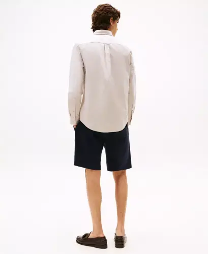 Men's Regular-Fit Heritage Oxford Ko'ylak - Safari Kanvas - 2