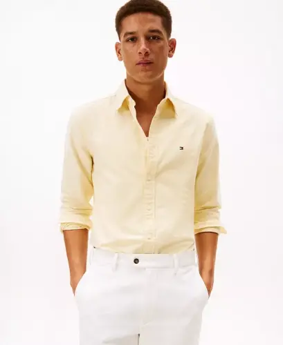 Men's Regular-Fit Heritage Oxford Shirt - Morningside Yellow - 1