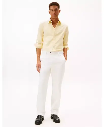 Men's Regular-Fit Heritage Oxford Shirt - Morningside Yellow - 4