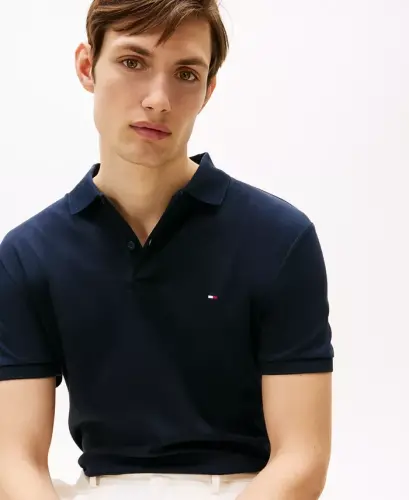 Men's Regular-Fit Liquid Cotton Polo Shirt-Desert Sky - 3