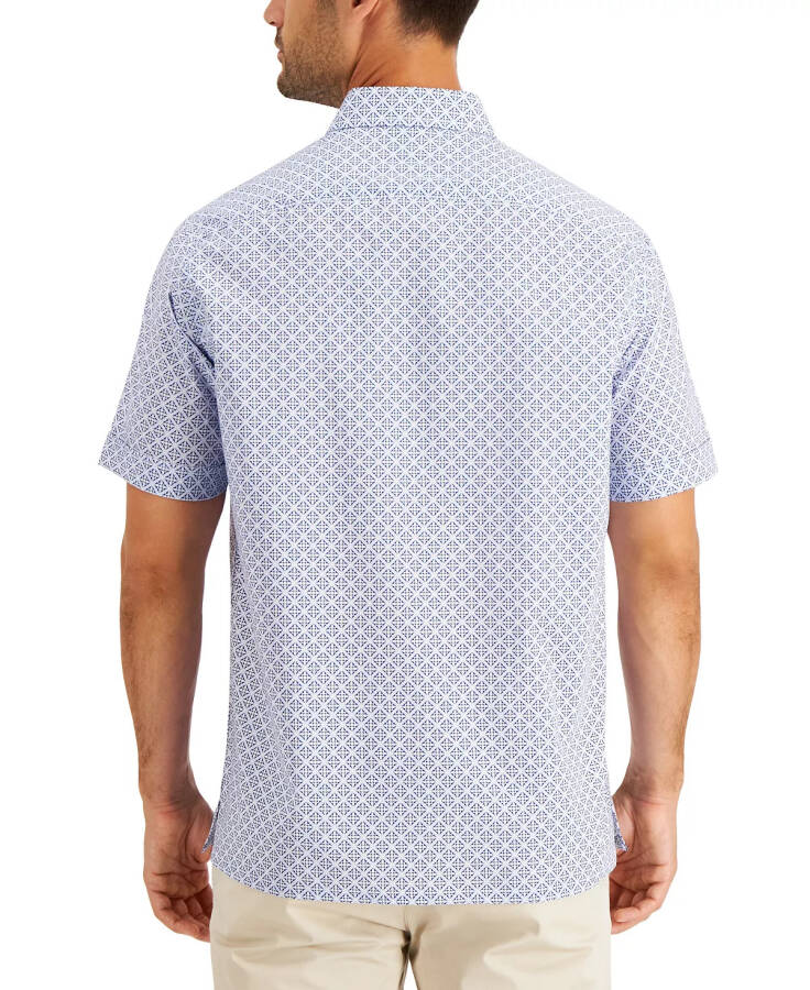 Men's Regular-Fit Medallion-Print Shirt, Created for Modazone Blue Combo - 4