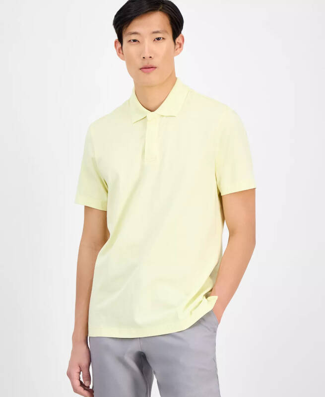 Men's Regular-Fit Mercerized Polo Shirt, Created for Modazone - 1