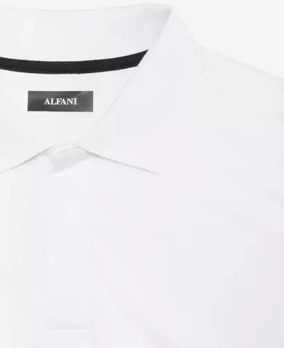 Men's Regular-Fit Mercerized Polo Shirt, Created for Modazone-Bright White - 4