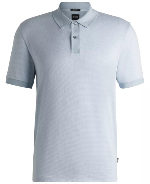 Men's Regular-Fit Micro-Pattern Polo - 2