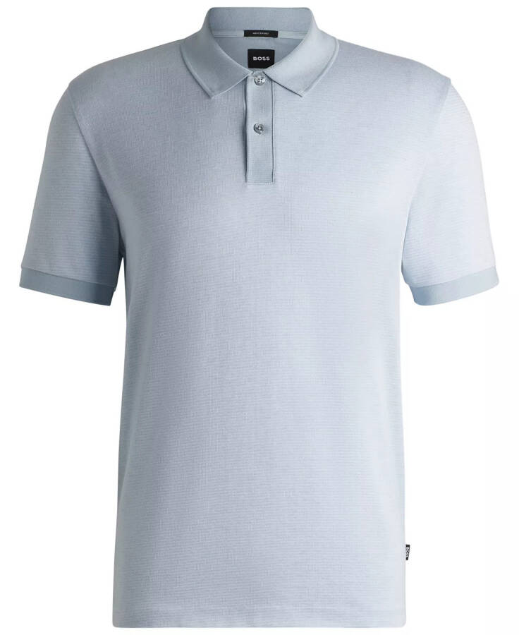 Men's Regular-Fit Micro-Pattern Polo - 2
