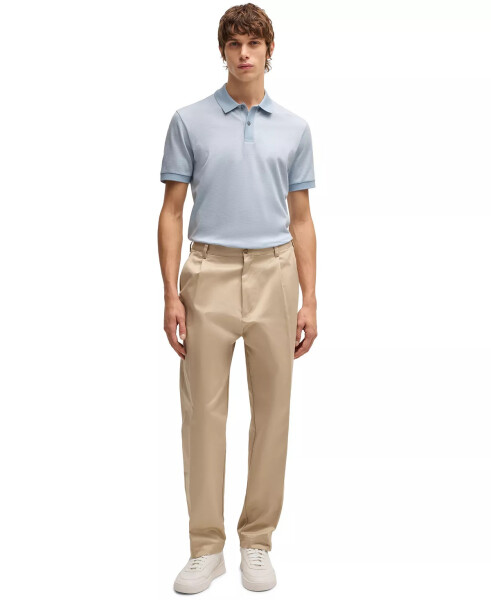 Men's Regular-Fit Micro-Pattern Polo - 3