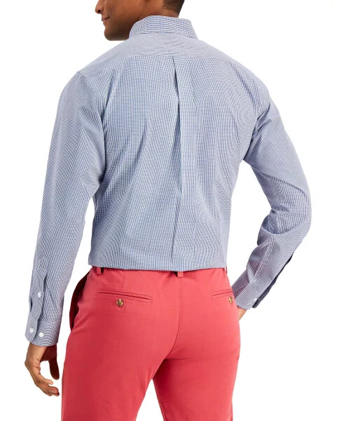 Men's Regular Fit Mini Gingham Dress Shirt, Created for Modazone - CLUB ROOM (1)