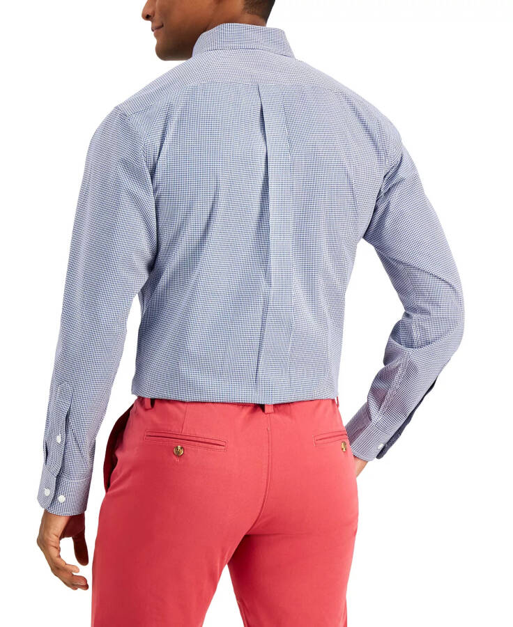Men's Regular Fit Mini Gingham Dress Shirt, Created for Modazone - 2
