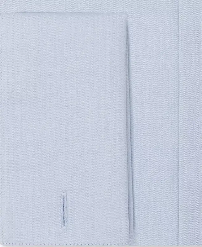 Men's Regular Fit Non-Iron Performance French Cuff Dress Shirt - 4