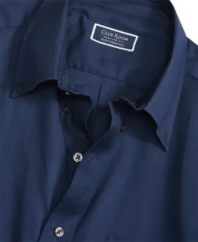 Men's Regular Fit Pinpoint Dress Shirt, Created for Modazone - 3
