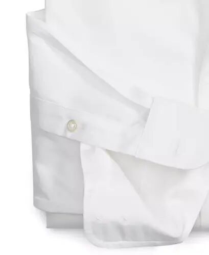 Men's Regular Fit Pinpoint Dress Shirt, Created for Modazone-White - 4