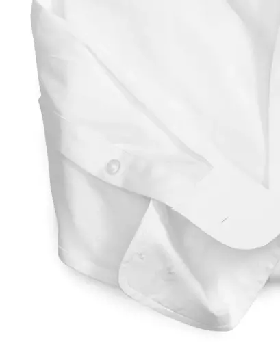 Men's Regular Fit Pinpoint Dress Shirt, Created for Modazone-White - 6