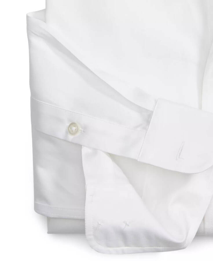 Men's Regular Fit Pinpoint Dress Shirt, Created for Modazone White - 14