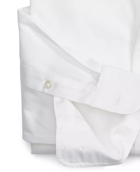 Men's Regular Fit Pinpoint Dress Shirt, Created for Modazone White - 5