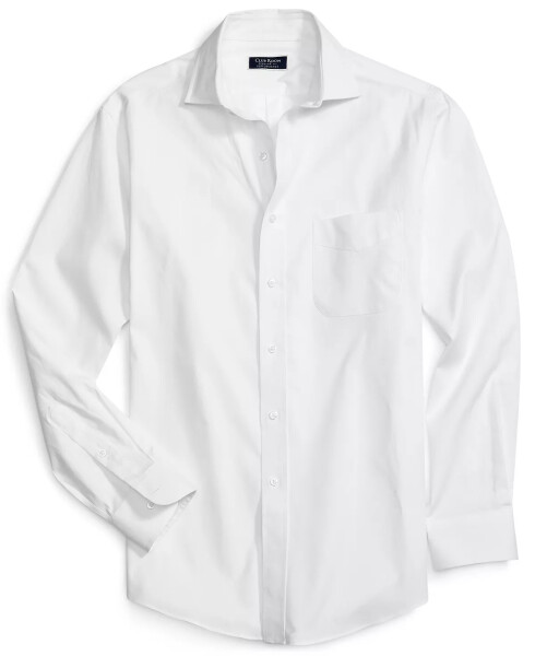 Men's Regular Fit Pinpoint Dress Shirt, Created for Modazone White - 14