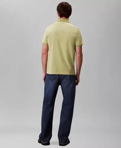 Men's Regular-Fit Smooth Cotton Monogram Logo Polo Shirt - Winter Pear - 3