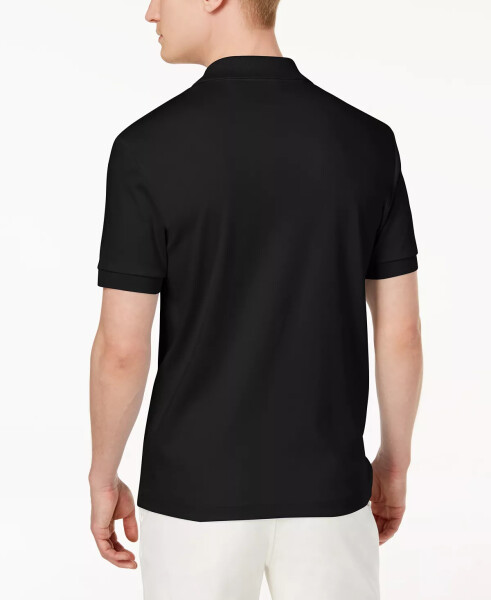 Men’s Regular Fit Soft Touch Short Sleeve Polo Black - 2