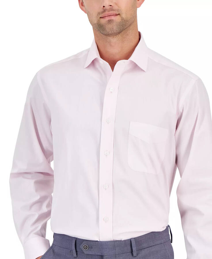 Men's Regular-Fit Solid Dress Shirt, Created for Modazone Parfait Pink - 8