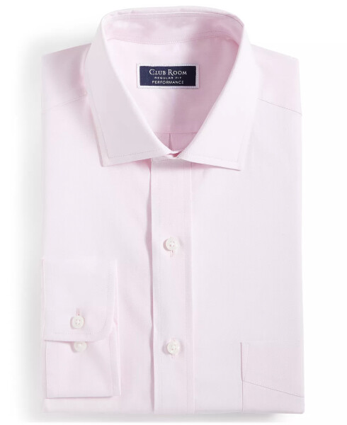 Men's Regular-Fit Solid Dress Shirt, Created for Modazone Parfait Pink - 9