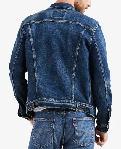 Men's Regular Fit Stretch Denim Trucker Jacket - LEVI'S (1)