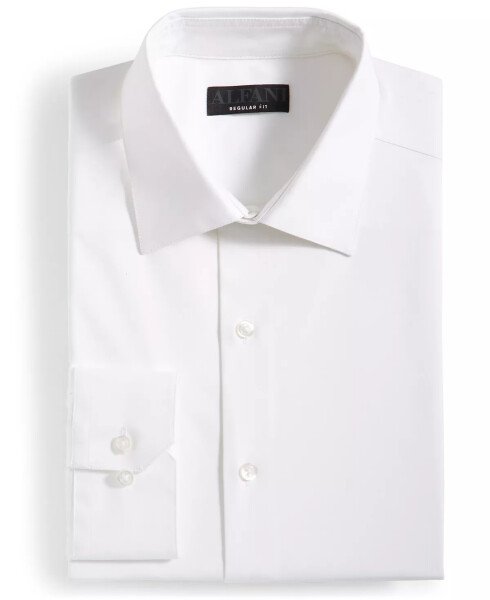 Men's Regular-Fit Temperature Regulating Solid Dress Shirt, Created for Modazone Bright White - 4