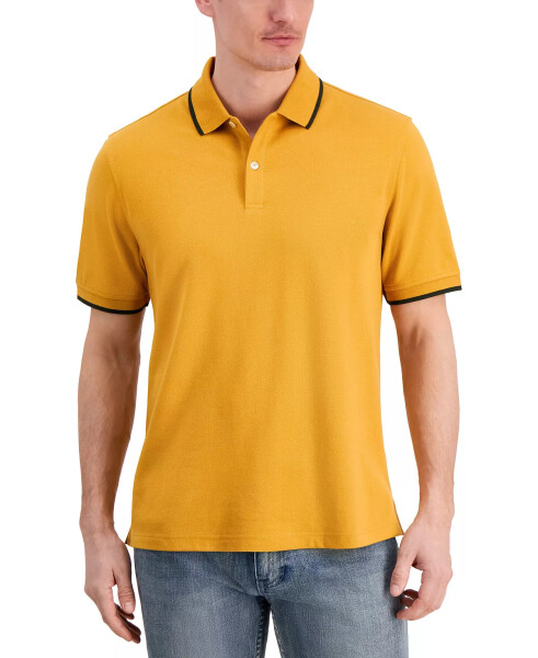 Men's Regular-Fit Tipped Performance Polo Shirt, Created for Modazone Curry - 2