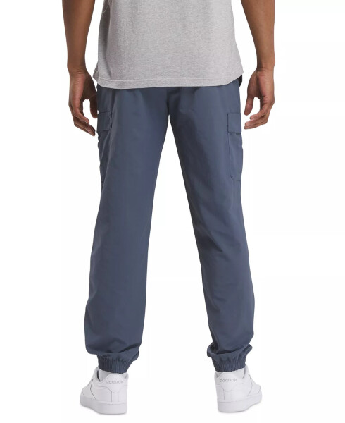 Men's Regular-Fit Uniform Cargo Pants East Coast Blue Grey - 2