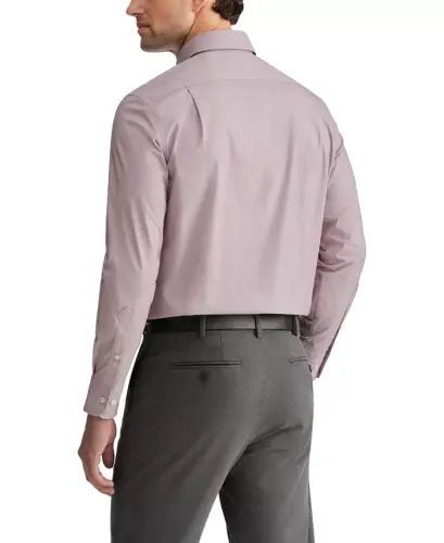 Men's Regular Fit Wrinkle Resistant Stretch Dress Shirt - Dusty Rose - Tommy Hilfiger (1)
