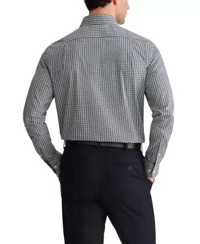 Men's Regular Fit Wrinkle Resistant Stretch Dress Shirt - Green - Tommy Hilfiger (1)